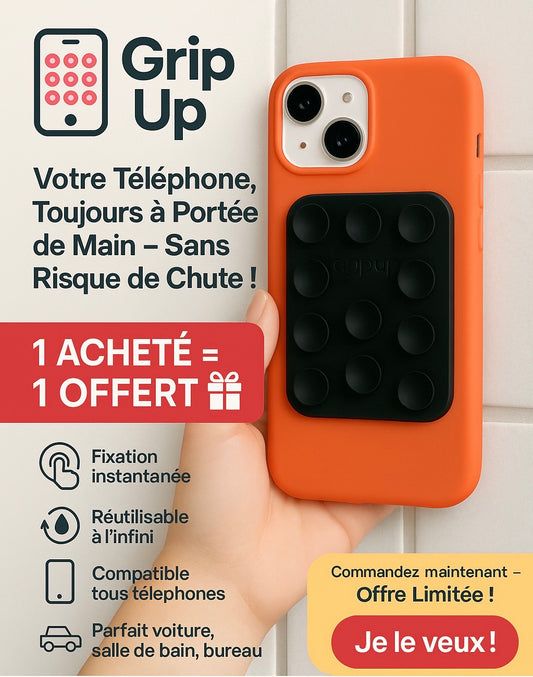 Pack Spécial GripUp™ : 1 acheté = 1 offert